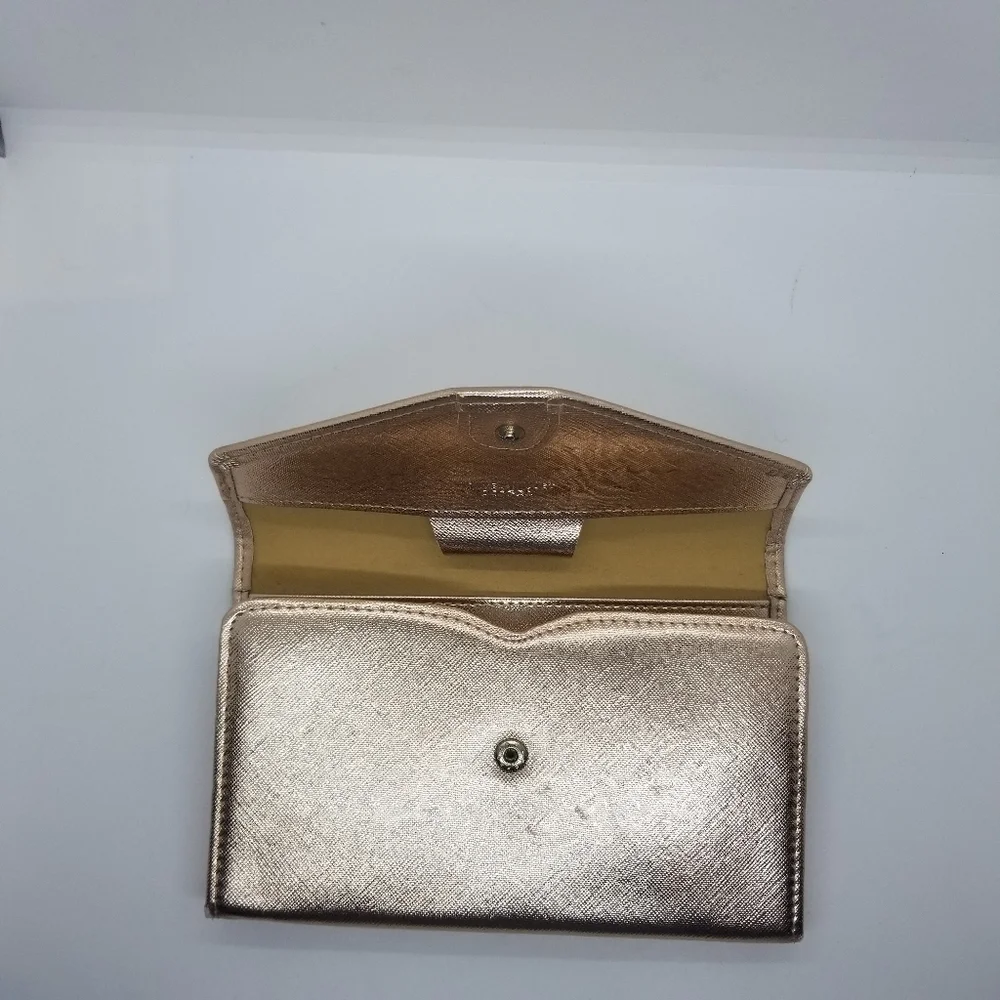 Zoppen rose gold RFID blocking passport travel wallet